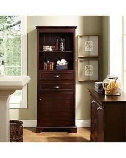 Crosley Lydia Tall Cabinet Home