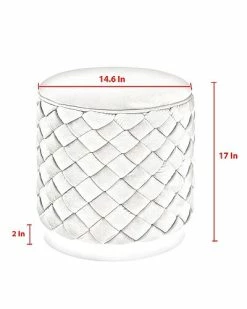 Nicole Miller Jacen Ottoman Home 7 Nicole Miller Jacen Ottoman Home -Shop Style Sales 3050000100 RLLD 3