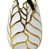 Sagebrook Home Ceramic 7.75in Leaf Vase -Shop Style Sales 3050002816 RLLD 1