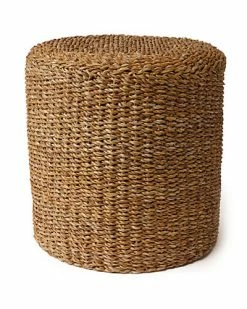 Napa Home & Garden And Garden Seagrass Round Pouf
