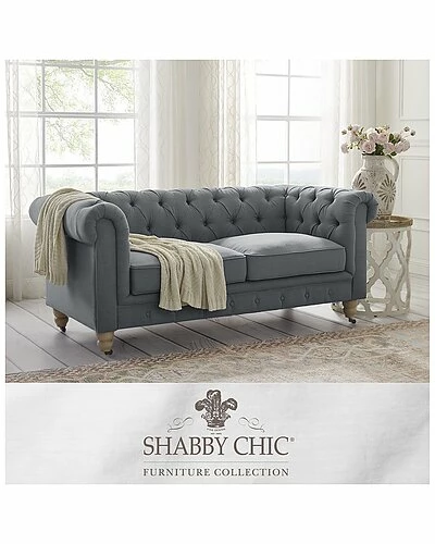 Shabby Chic Kaleigh Chesterfield Loveseat Home 8 Shabby Chic Kaleigh Chesterfield Loveseat Home - Image 6