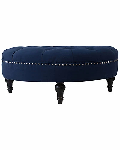 Jennifer Taylor Home Lana Tufted Round Ottoman 5 Jennifer Taylor Home Lana Tufted Round Ottoman - Image 3