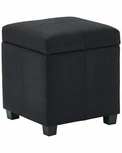 Worldwide Home Furnishings Juno Storage Ottoman