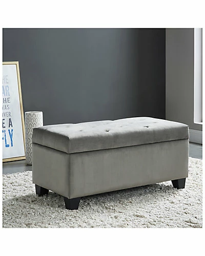 Worldwide Home Furnishings Sally Storage Ottoman 4 Worldwide Home Furnishings Sally Storage Ottoman - Image 2