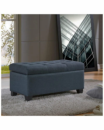 Worldwide Home Furnishings Sarah Storage Ottoman 4 Worldwide Home Furnishings Sarah Storage Ottoman - Image 2