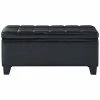 Worldwide Home Furnishings Ton Storage Ottoman