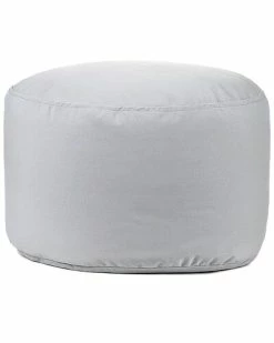 Gouchee Home Soleil Dotcom Indoor/ Outdoor Round Ottoman Pouf