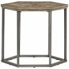 Progressive Furniture Hexagon End Table Home -Shop Style Sales 3050059976 RLLD 1