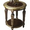 Butler Specialty Company Ranthore Round Brass Accent Table Home
