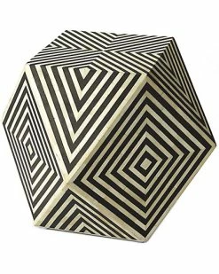 Butler Specialty Company Zanzibar Bone Inlay Bunching Table Home