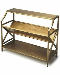 Butler Specialty Company Keats Antique Gold Librarie Bookcase Home