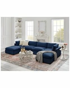 Shabby Chic Yasmin Sofa U-Chaise Sectional Home -Shop Style Sales 3050072168 RLLD 6
