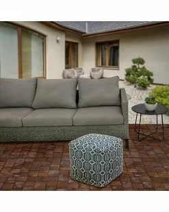 National Tree Company 16in Hand Woven Pouf Ottoman Home -Shop Style Sales 3050072217 RLLD 2