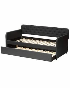 Design Studios Camelia Charcoal Sofa Daybed Home -Shop Style Sales 3050076505 RLLD 4