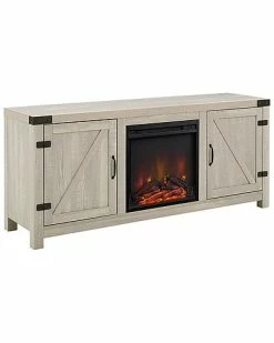 Hewson Barn Door Fireplace Home -Shop Style Sales 3050081374 RLLD 2