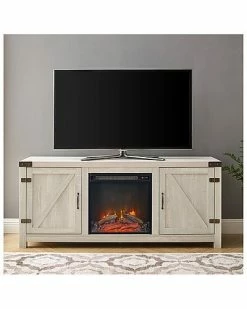 Hewson Barn Door Fireplace Home -Shop Style Sales 3050081374 RLLD 4