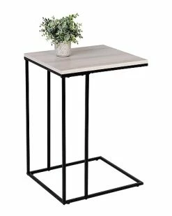 Honey-Can-Do Square C End Table Home