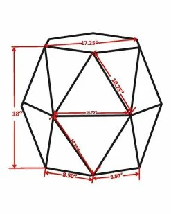 Pasargad Home Lexi Diamond Shape Iron Side Table 9 Pasargad Home Lexi Diamond Shape Iron Side Table -Shop Style Sales 3050086727 RLLD 4