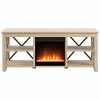 Abraham + Ivy Sawyer Rectangular Tv Stand With Crystal Fireplace For Tv'S Up To 65In Home -Shop Style Sales 3050090648 RLLD 1