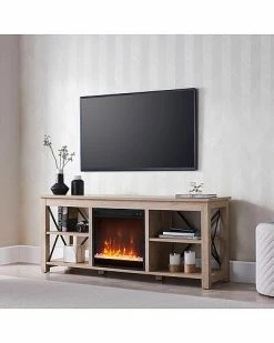 Abraham + Ivy Sawyer Rectangular Tv Stand With Crystal Fireplace For Tv'S Up To 65In Home -Shop Style Sales 3050090648 RLLD 2