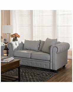Design Studios Alaise Chesterfield Loveseat Home -Shop Style Sales 3050095259 RLLD 2