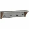 Alaterre Newport 40In Coat Hook With Shelf Home