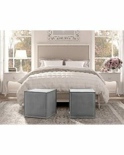 Shabby Chic Kyndal Ottoman Home -Shop Style Sales 3050104207 RLLD 2