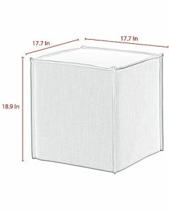 Shabby Chic Kyndal Ottoman Home -Shop Style Sales 3050104207 RLLD 3