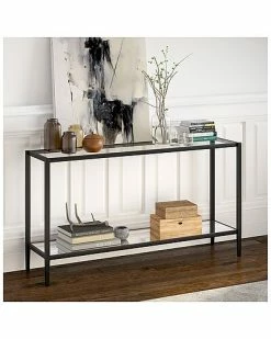 Abraham + Ivy Hera 55In Blackened Bronze Console Table With Mirrored Shelf Home 5 Abraham + Ivy Hera 55In Blackened Bronze Console Table With Mirrored Shelf Home -Shop Style Sales 3050112839 RLLD 2