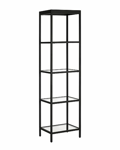 Abraham + Ivy Lexis 18In Wide Blackened Bronze Bookcase Home 3 Abraham + Ivy Lexis 18In Wide Blackened Bronze Bookcase Home