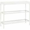 Abraham + Ivy Lexis 36In White Console Table Home