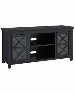 Abraham + Ivy Colton Black Tv Stand Home