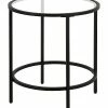 Abraham + Ivy Sivil Blackened Bronze Round Side Table Home -Shop Style Sales 3050113058 RLLD 1