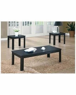 Monarch Specialties 3pc Table Set Home