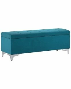 Worldwide Home Furnishings Modern Storage Ottoman