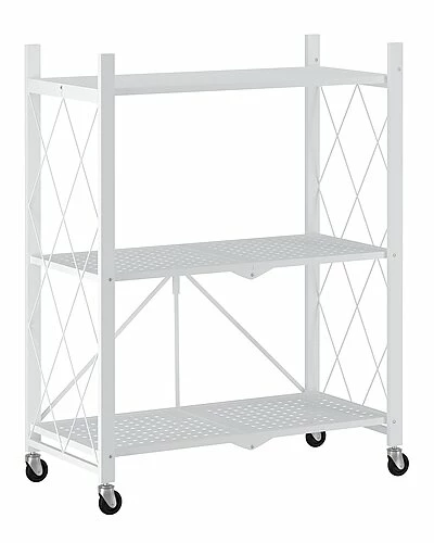 Worldwide Home Furnishings Able 3-Tier Metal Shelf 3 Worldwide Home Furnishings Able 3-Tier Metal Shelf
