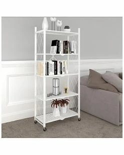 Alternative view of Worldwide Home Furnishings Able 5-Tier Metal Shelf