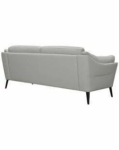 Armen Living Franz 87In Modern Dove Leather Sofa Home 9 Armen Living Franz 87In Modern Dove Leather Sofa Home -Shop Style Sales 3050127744 RLLD 4