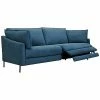 Armen Living Juliett 80In Modern Power Reclining Sofa Home