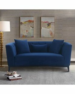 Armen Living Melange Velvet Upholstered Loveseat Home -Shop Style Sales 3050127806 RLLD 2
