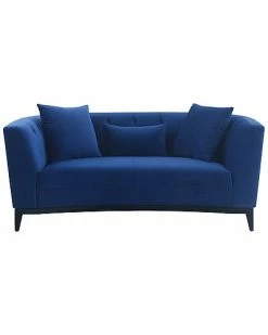 Armen Living Melange Velvet Upholstered Loveseat Home -Shop Style Sales 3050127806 RLLD 3