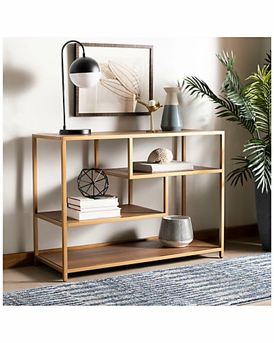 Safavieh Reese Geometric Console Table Home 4 Safavieh Reese Geometric Console Table Home - Image 2