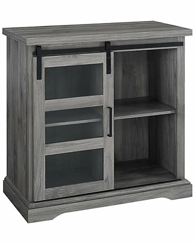 Hewson 32in Farmhouse Entryway Storage Console Sliding Door Home 3 Hewson 32in Farmhouse Entryway Storage Console Sliding Door Home