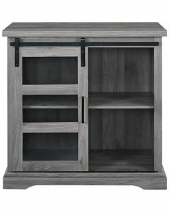 Hewson 32in Farmhouse Entryway Storage Console Sliding Door Home 9 Hewson 32in Farmhouse Entryway Storage Console Sliding Door Home -Shop Style Sales 3050132394 RLLD 3