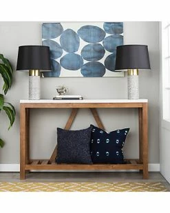 Hewson 52in Rustic Country Entryway Accent Console Table Home -Shop Style Sales 3050132515 RLLD 2