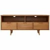 Hewson 58in 3-Drawer Solid Wood TV Console Home 1 Hewson 58in 3-Drawer Solid Wood TV Console Home -Shop Style Sales 3050132525 RLLD 1