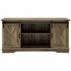Hewson 58in Farmhose Sliding Door Wood TV Stand Storage Console Home -Shop Style Sales 3050132528 RLLD 1