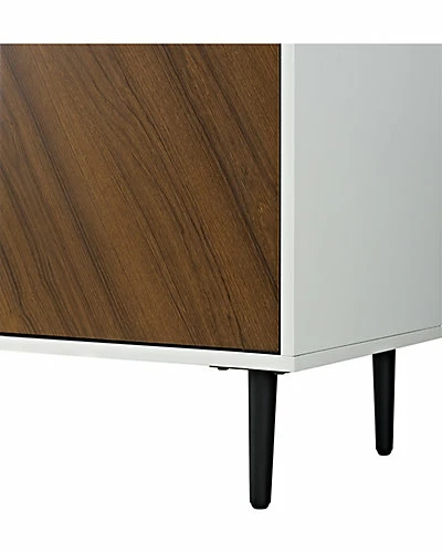 Hewson 58in Modern Wood Buffet Storage Cabinet Home 5 Hewson 58in Modern Wood Buffet Storage Cabinet Home - Image 3