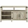 Hewson 58in Tall Farmhouse Wood TV Stand Storage Console Home -Shop Style Sales 3050132552 RLLD 1