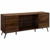 Hewson 60in Mid-Century Modern Wood TV Stand Console Home -Shop Style Sales 3050132561 RLLD 1